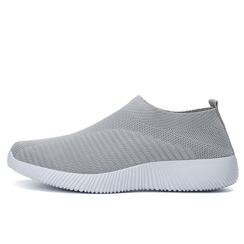 Women Sneakers Slip On Walking Flat - myhealthylivingandmore