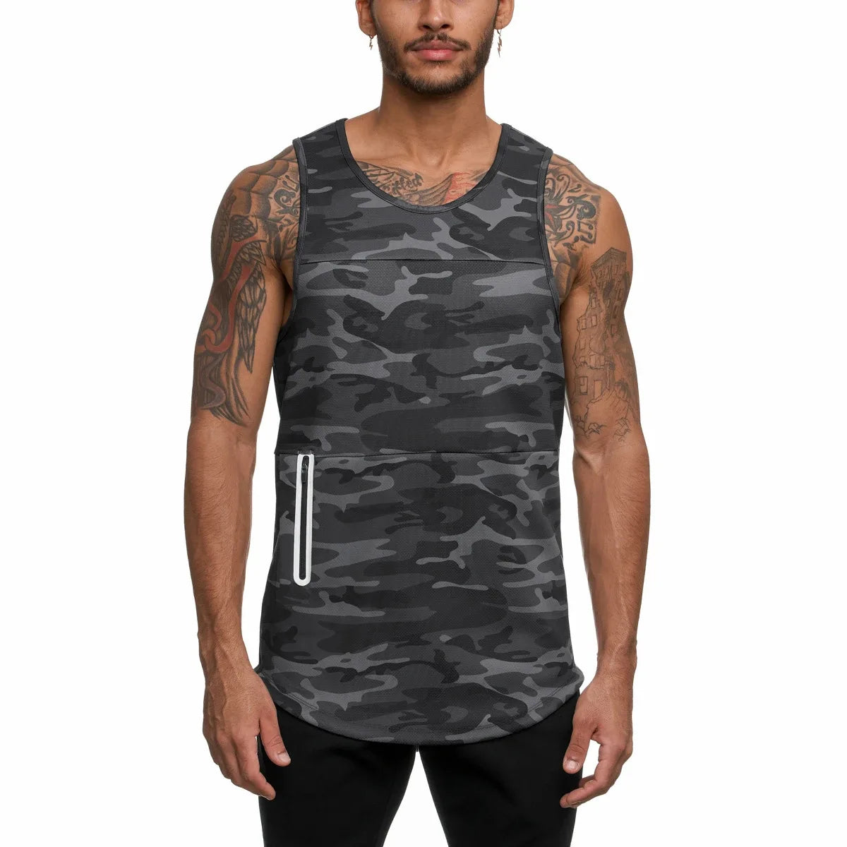 Men's Top Workout Gym Vest Sportswear