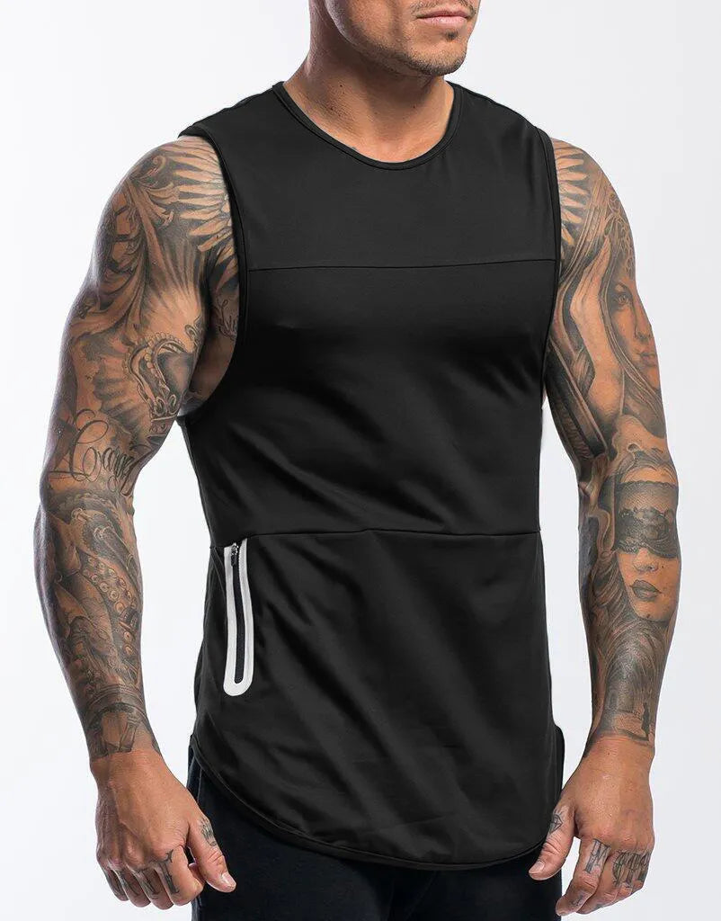 Men's Top Workout Gym Vest Sportswear