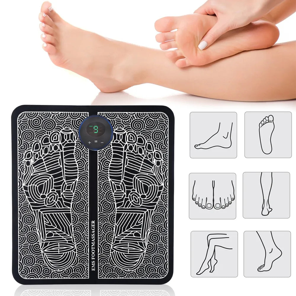 Foot Massage Mat Physiotherapy  Relax Body Boost Blood Circulation Relieve Pain