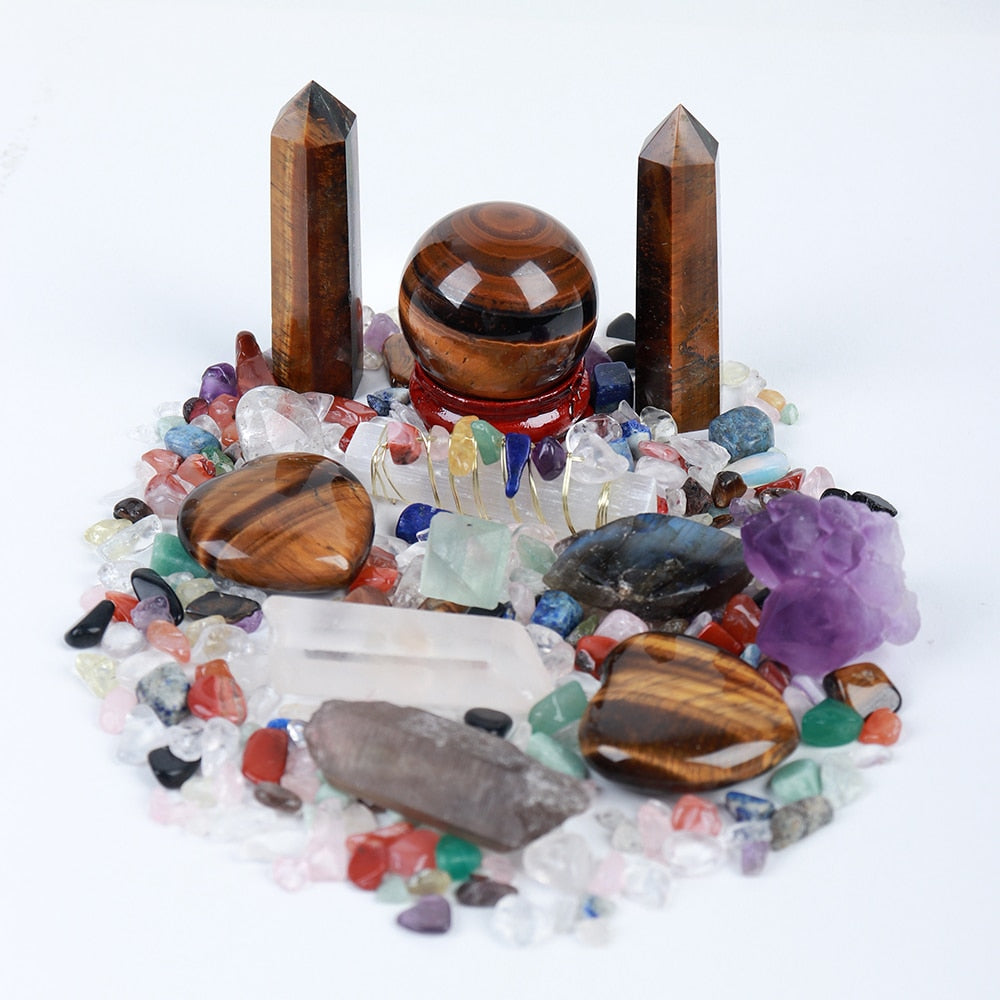 Natural crystal point Healing  Chakra Stone - myhealthylivingandmore