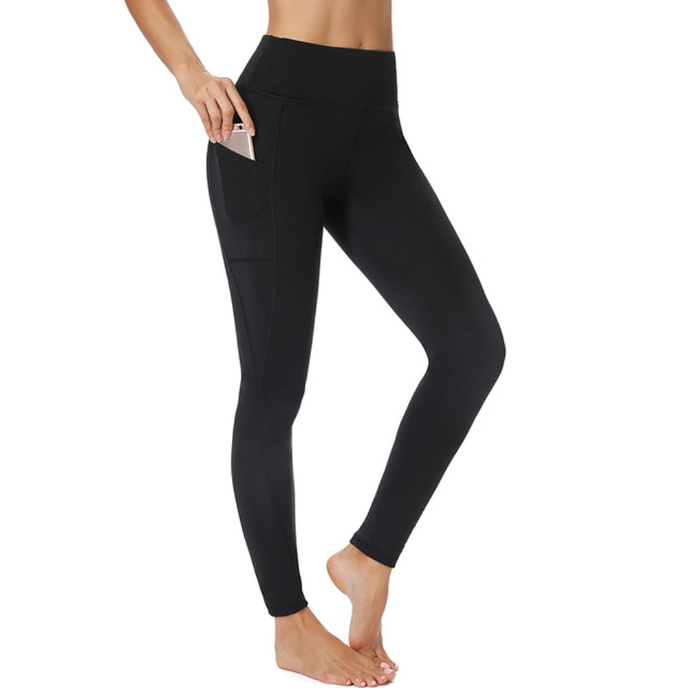 3/4 Yoga Pants women Calf-length Capri