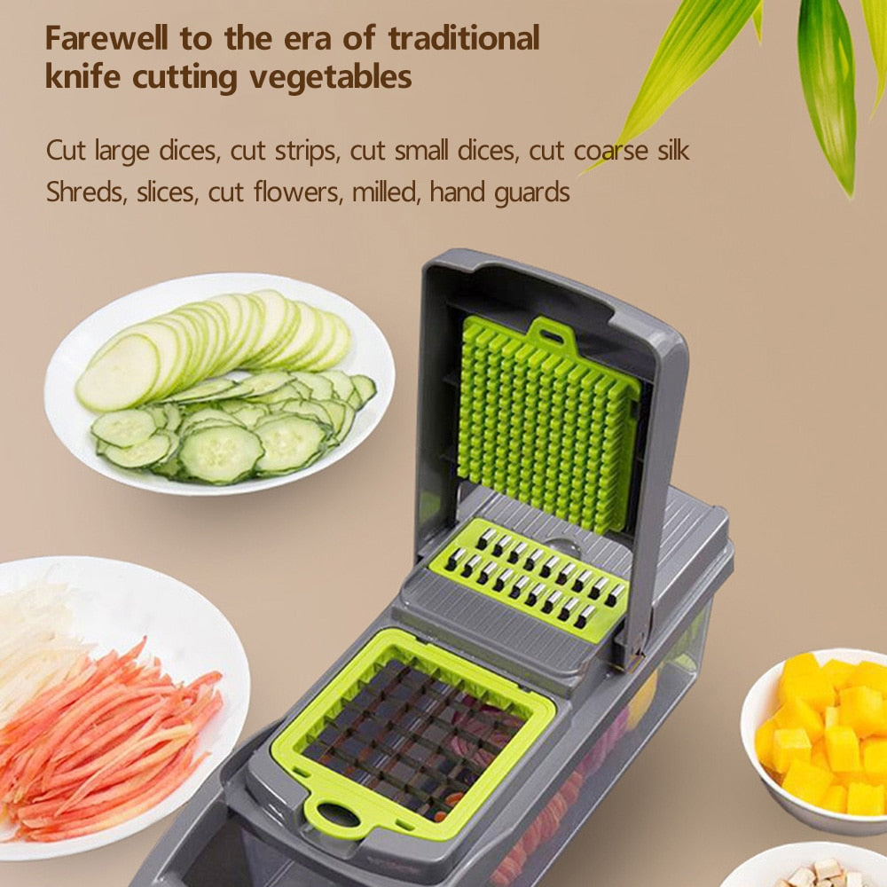 Vegetable Cutter Multifunctional Slicer - myhealthylivingandmore