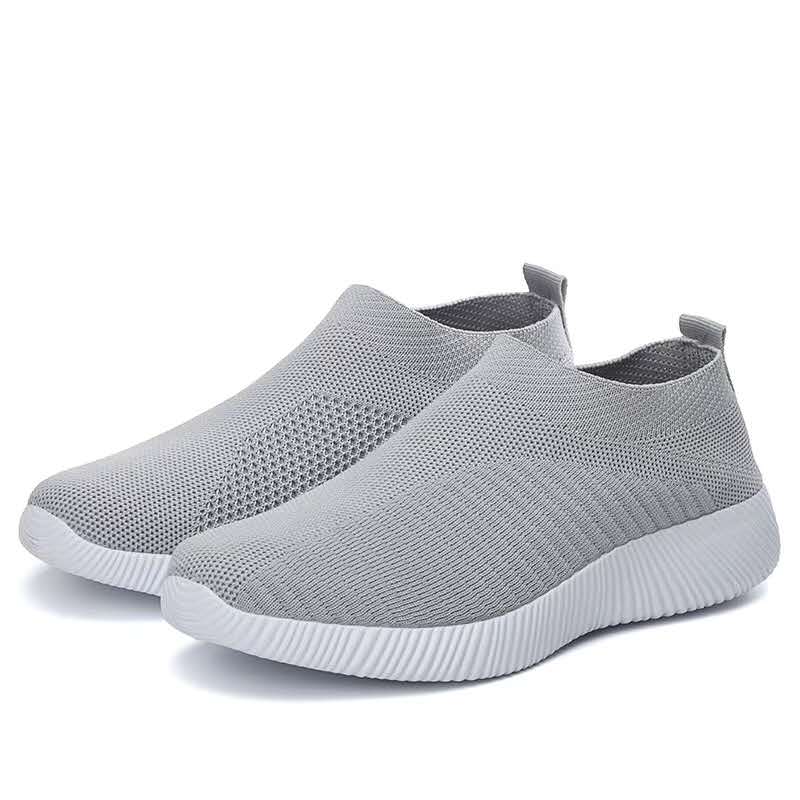 Women Sneakers Slip On Walking Flat - myhealthylivingandmore