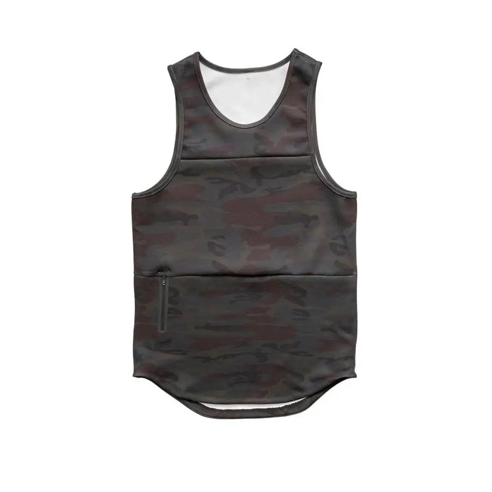 Men's Top Workout Gym Vest Sportswear