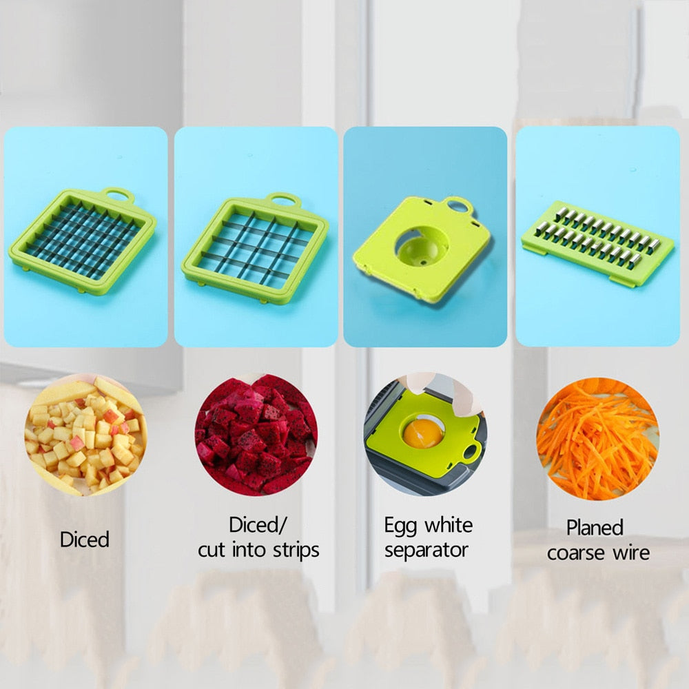 Vegetable Cutter Multifunctional Slicer - myhealthylivingandmore