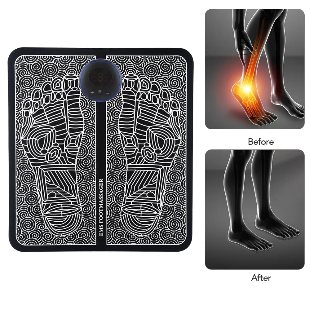 Foot Massage Mat Physiotherapy  Relax Body Boost Blood Circulation Relieve Pain