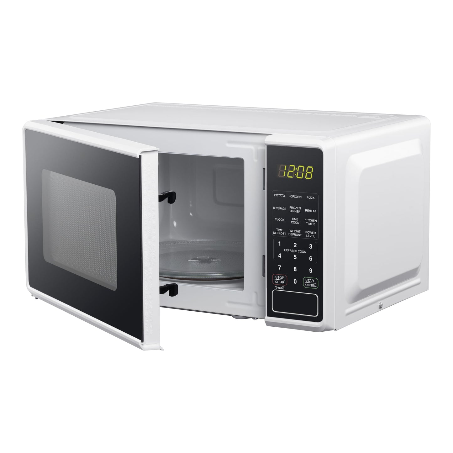 0.7 Cu Ft Compact Countertop Microwave Oven - myhealthylivingandmore