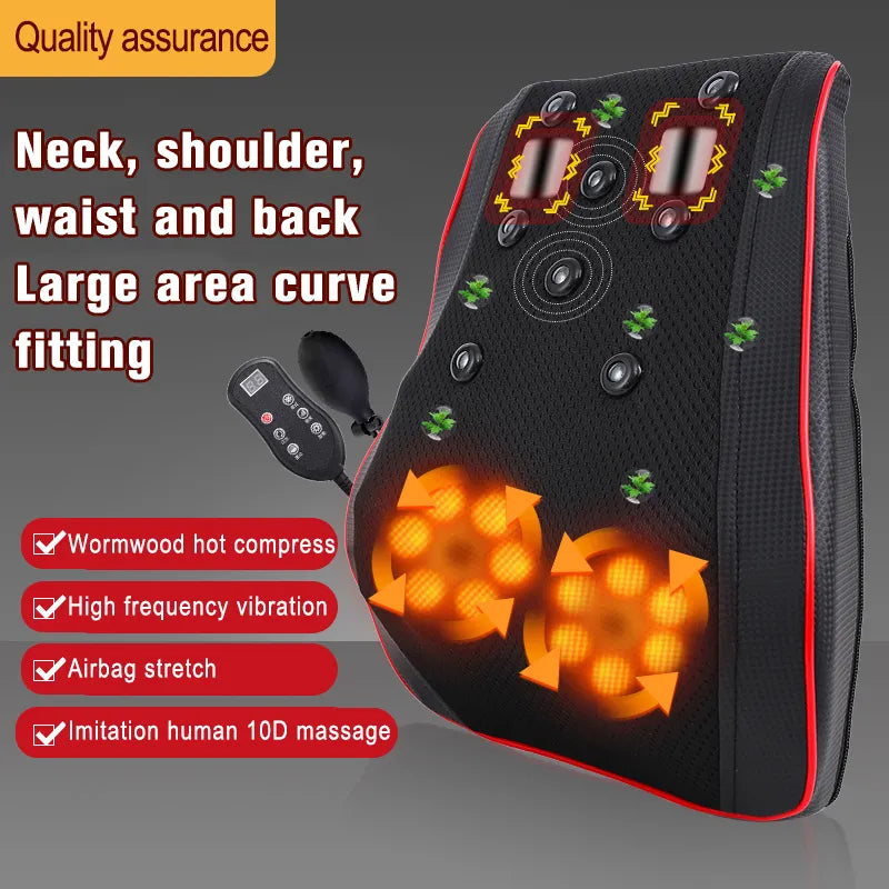 Waist Car Portable Muscle Relaxation Heating Massage