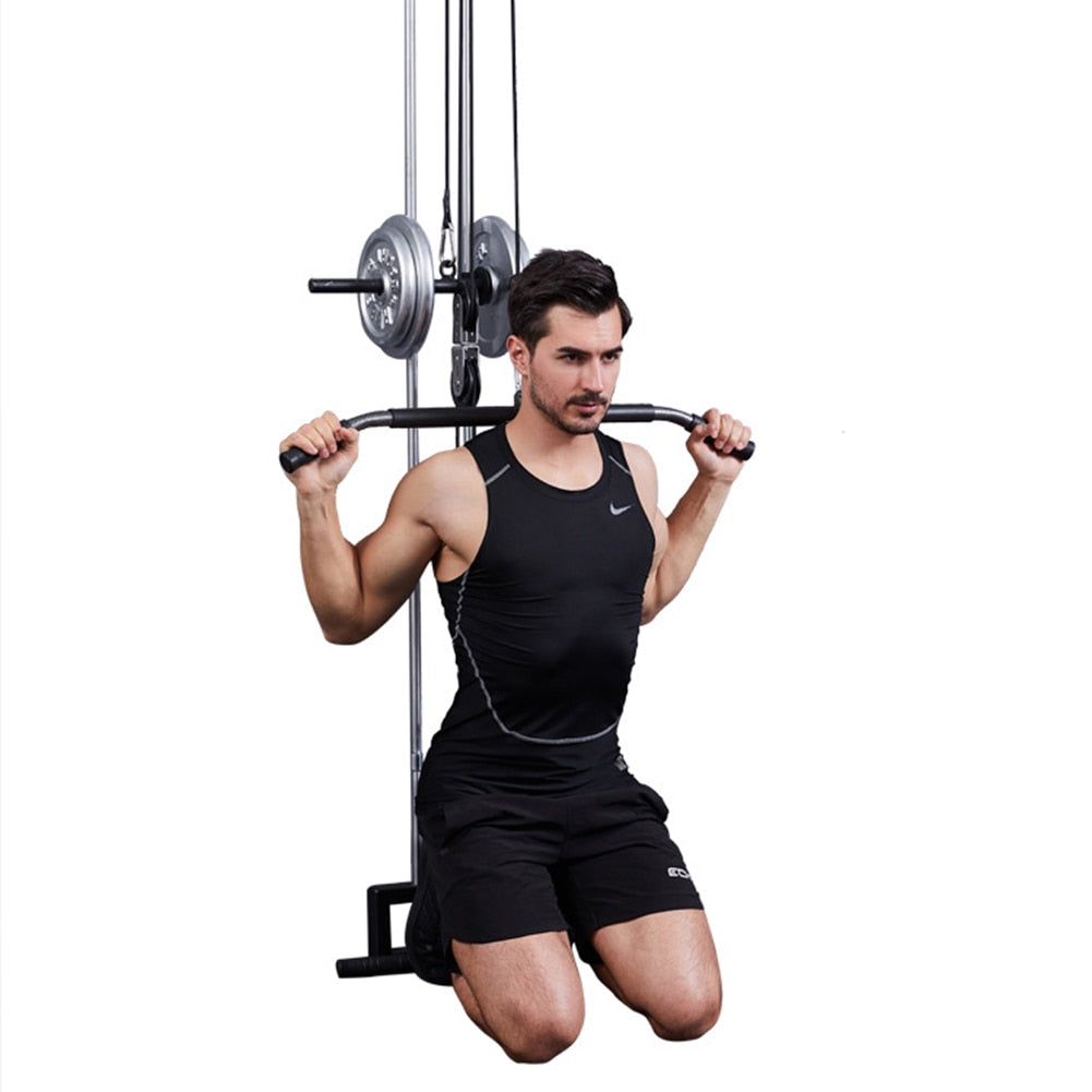 DIY Fitness Pulley Cable System Rotatable Lifting Arm - myhealthylivingandmore