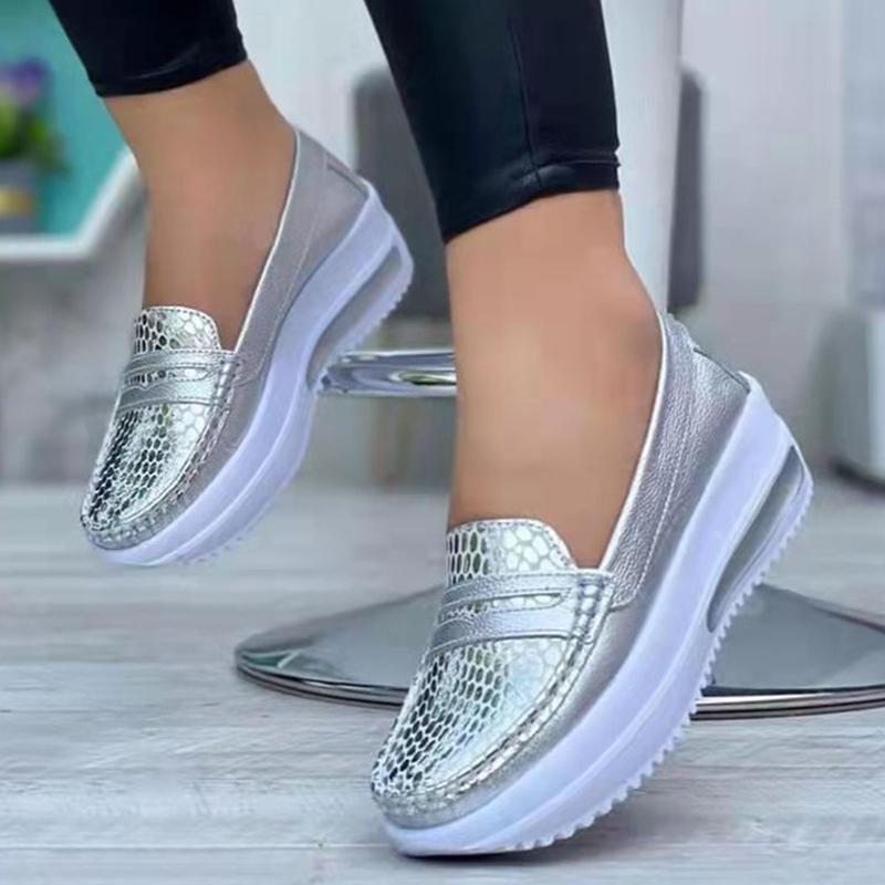 Platform Comfortable Fashion Round Toe Walking Footwear Plus Size - myhealthylivingandmore