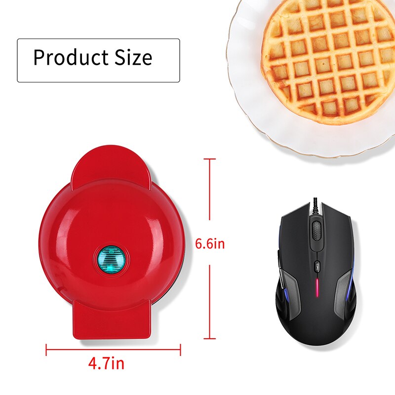 Mini Electric Waffles Maker Bubble Egg Cake Oven Pan - myhealthylivingandmore