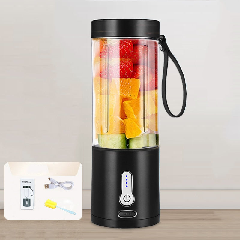 Electric Juicer Portable Smoothie Blender - myhealthylivingandmore