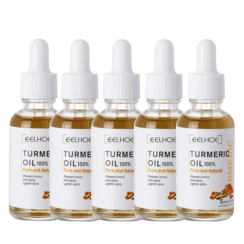 5PCS 30ml Turmeric Essential Oil Anti Aging