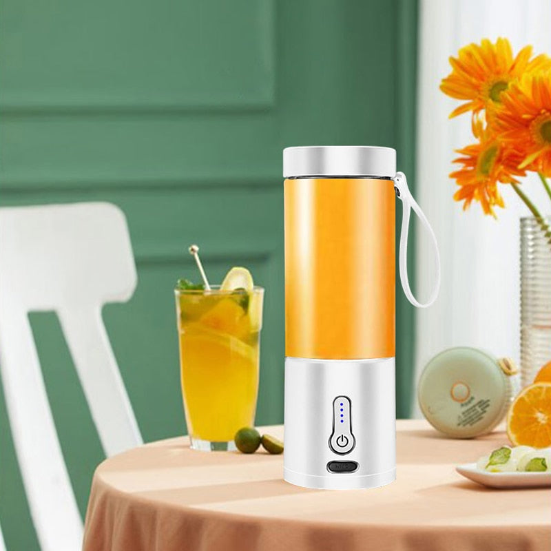 Electric Juicer Portable Smoothie Blender - myhealthylivingandmore