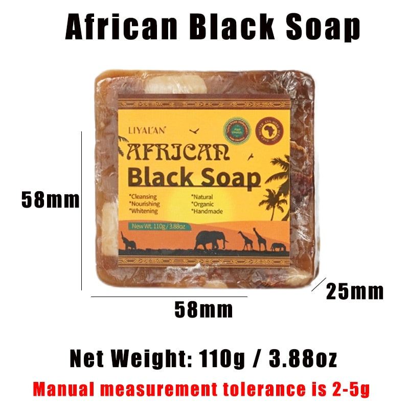 2pcs African  Soap Treatment   Blemish Shea Butter Moisturizing - myhealthylivingandmore