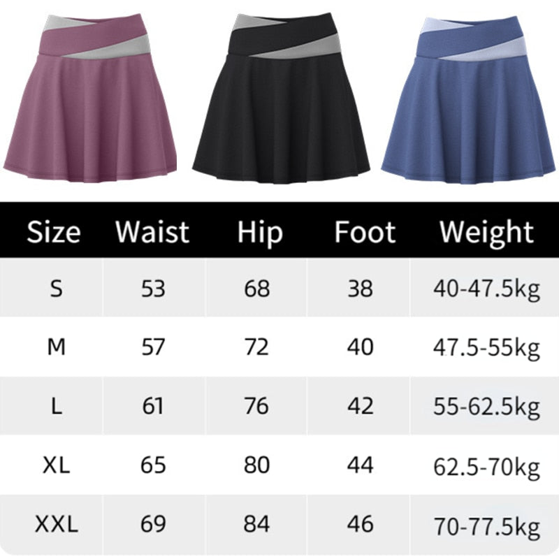 Sports skirt Women quick dry