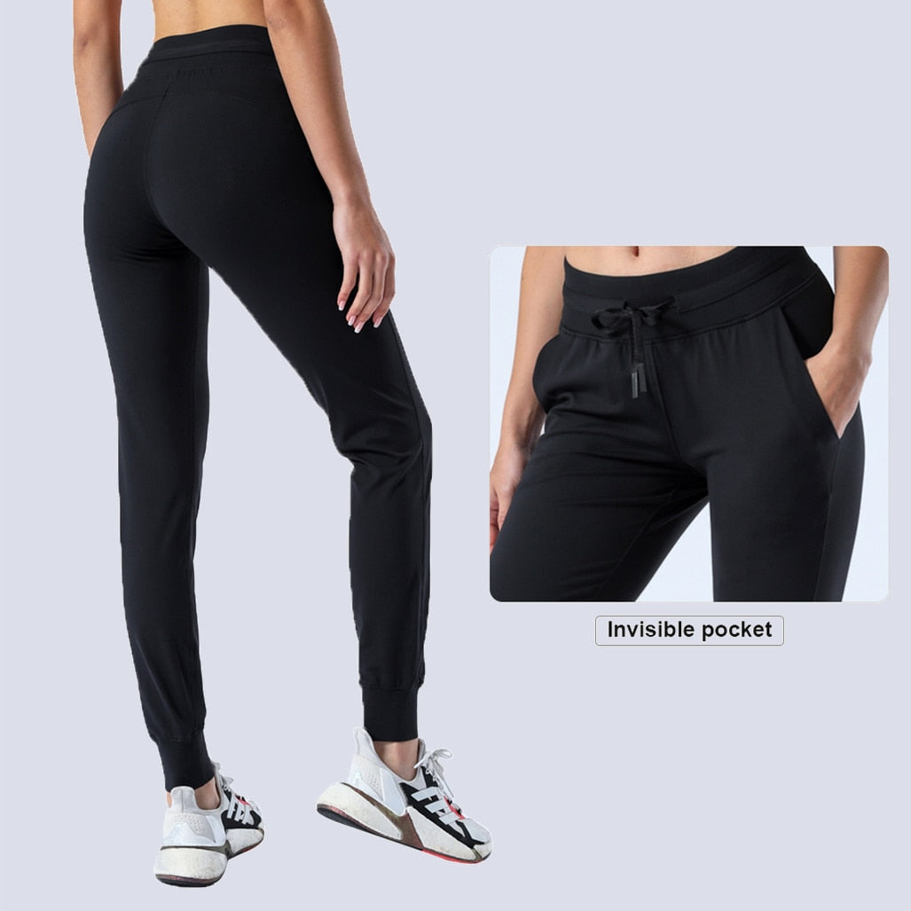 Athletic Casual Pants For Women With Pockets Sports - myhealthylivingandmore