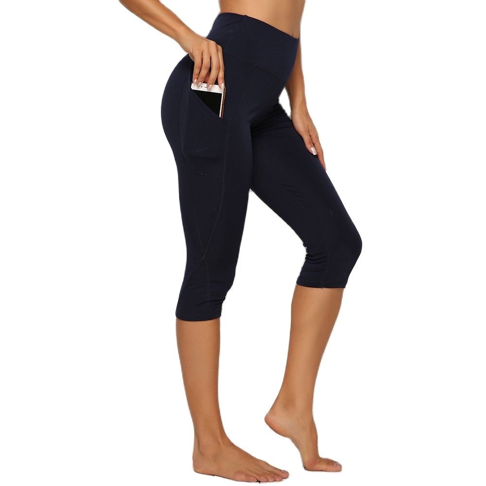 3/4 Yoga Pants women Calf-length Capri