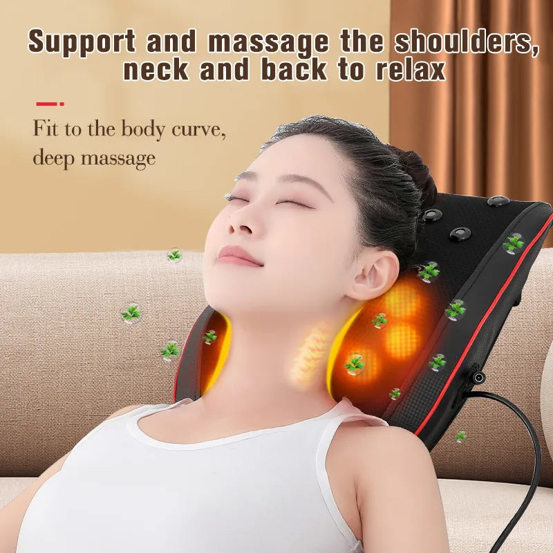 Waist Car Portable Muscle Relaxation Heating Massage