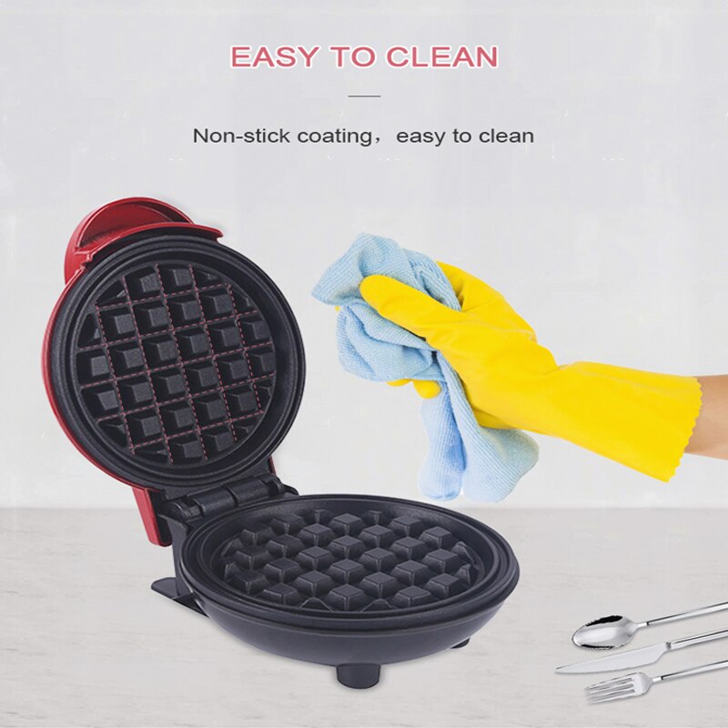 Mini Electric Waffles Maker Bubble Egg Cake Oven Pan - myhealthylivingandmore