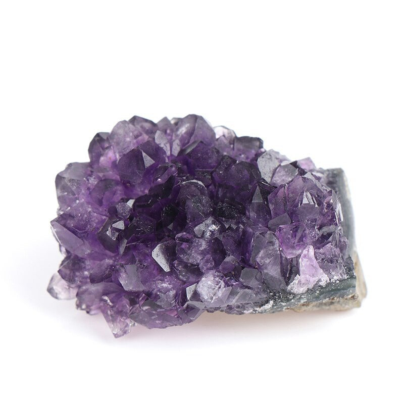 Natural Raw Purple Brazilian Amethyst Quartz Crystal