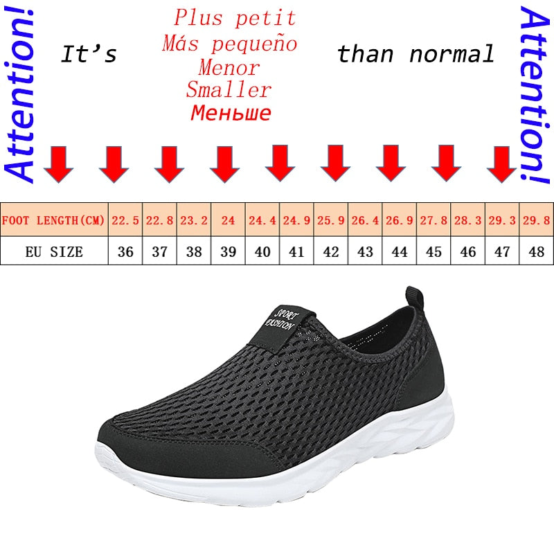 Men Shoes Causal Breathable Walking Sneakers