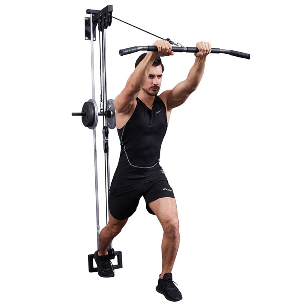 DIY Fitness Pulley Cable System Rotatable Lifting Arm - myhealthylivingandmore