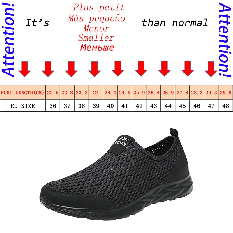 Men Shoes Causal Breathable Walking Sneakers