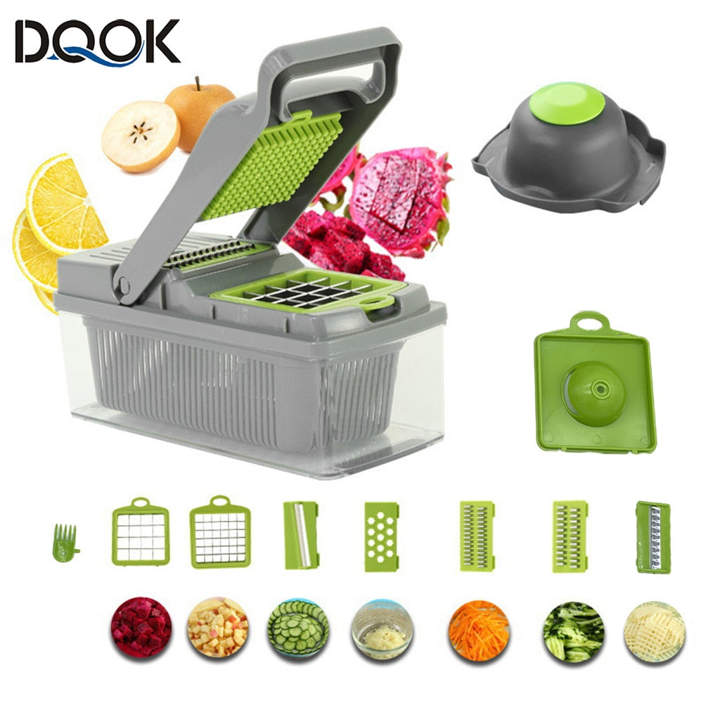 Vegetable Cutter Multifunctional Slicer - myhealthylivingandmore