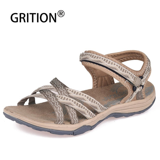 Women Outdoor Sandals Slip-on Flat