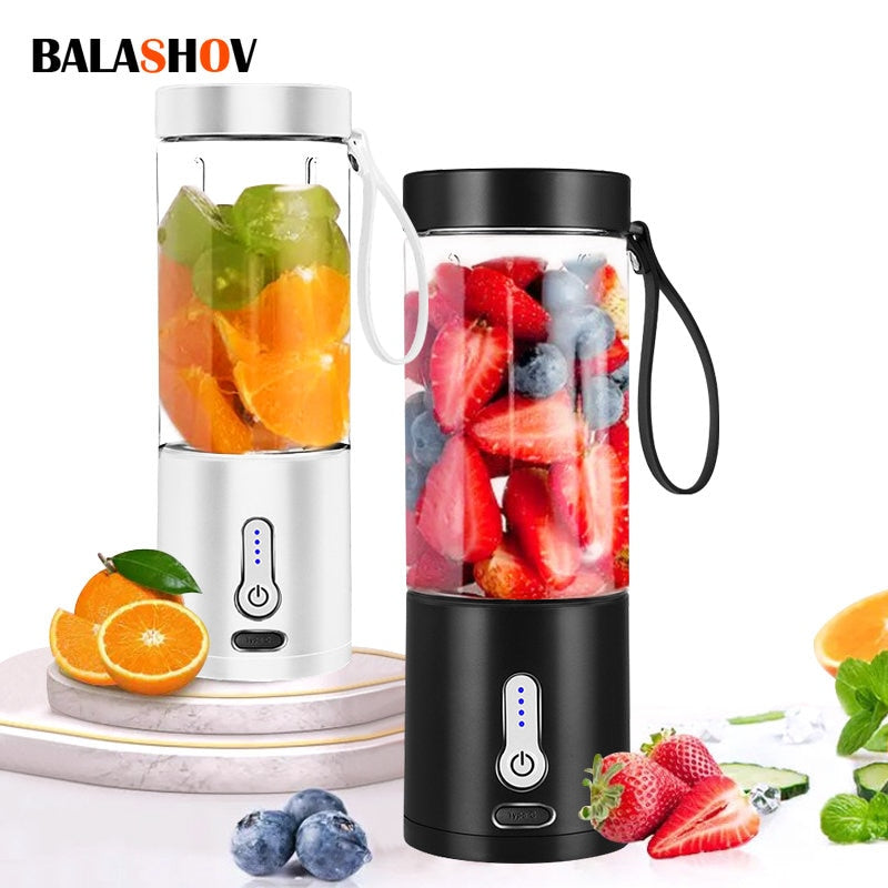 Electric Juicer Portable Smoothie Blender - myhealthylivingandmore